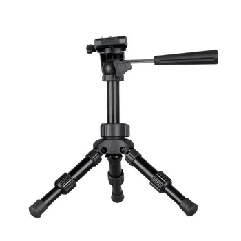 

Telescopic Tripod Aluminum Mini Desktop Tripod With 3-way Ball Head for DSLR Nikon Action Camera