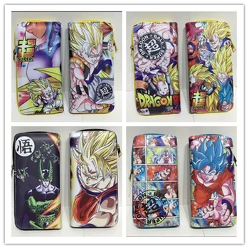 

Anime Super Dragonball wallet New PU Long Wallet boys girls Gifts Credit Card purse Zipper Wallet