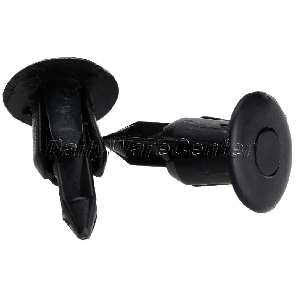 50Pcs Auto Bumper Fastener Rivet Retainer Push Engine Cover Fender Car Door Trim Panel Clip Fasteners for Toyota Lexus