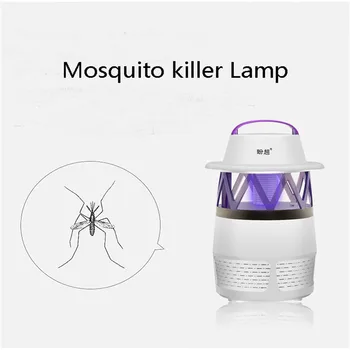 

New 6LED Mosquito Killer Lamp Fly Bug Insect Trap Safety UV Electric Light Outdoor Indoor Bedroom Decor Energy Saving Lighting