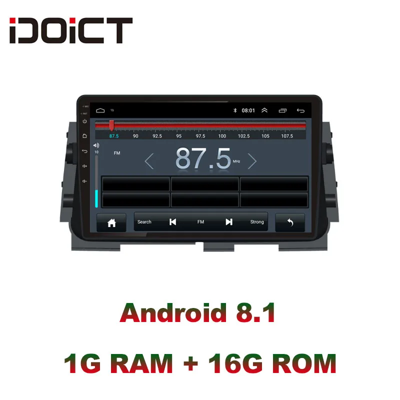 IDOICT Android 8,1 автомобильный dvd-плеер gps навигация Мультимедиа для Nissan Kicks радио стерео