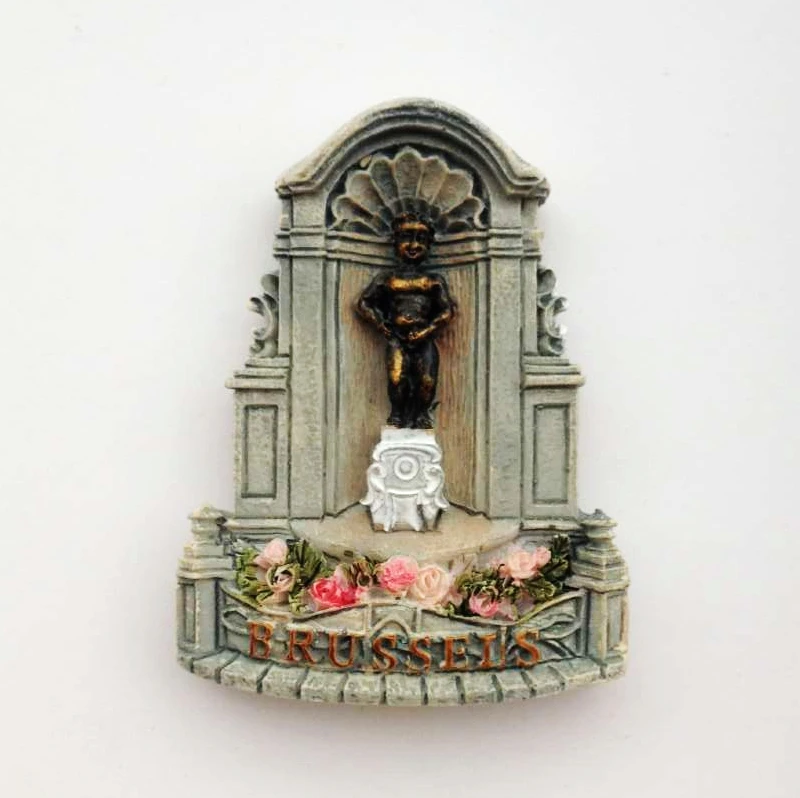 Bruxelles Belgio 3D lettere frigorifero magnete souvenir regalo, resina