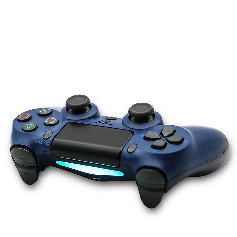 Игровая приставка с беспроводными джойстиками. Dualshock 4 Wireless Controller. Dualshock 4 Midnight Blue. Геймпад ps4 беспроводной синий Кристалл. Микшер для Dualshock 4.