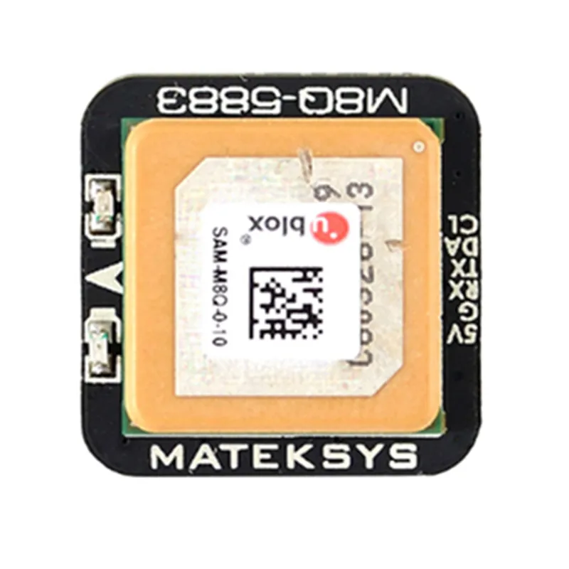 Бесплатная доставка Matek Systems M8Q-5883 SAM-M8Q GPS &amp QMC5883L компас-модуль для