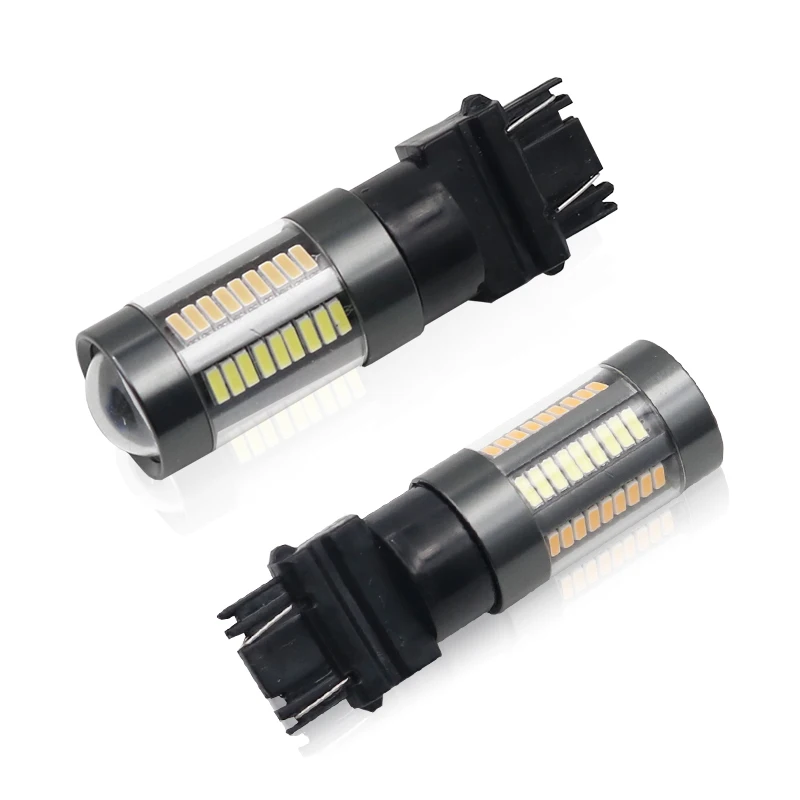 Светодиодный стоп сигнала 1157 BAY15D белый желтый световой сигнал свет DRL T20 7443 T25 3157