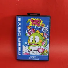 Super Bubble Bobble 16 bit MD card with Retail box for Sega MegaDrive Video Game console