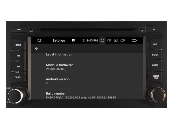OTOJETA Автомобильный gps 7 дюймов Android 9,0 радио для сиденья LEON головное устройство навигация по Bluetooth емкостный экран Поддержка зеркального соединения
