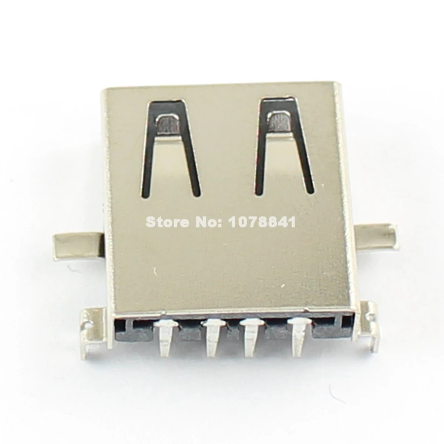 20 шт. в партии 4 контактный разъем USB прямоугольный PCB|4 pin female|4 female connector4 pcb connector |