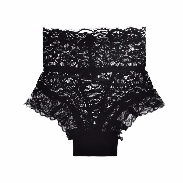 Sexy Lace Underwear Women Fashion HighRise Ladies Thongs and G Strings