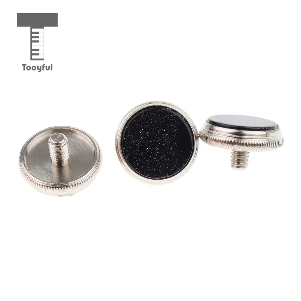 3 Pcs Trumpet Finger Buttons Valve Finger Trumpet Cap Screw Cover For Musical Bass Instrument Trumpet Repairing Accessories
