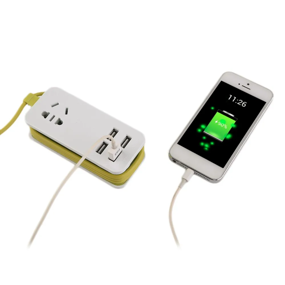 Go2linK разъем ЕС США Великобритания Портативный USB порт зарядная станция с
