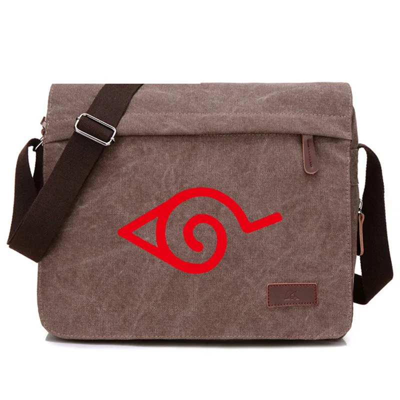 Наруто Hokage Sharingan Аниме Холст сумка на плечо Повседневная молния сумка через плечо школьная книга студентов сумка 3 цвета