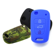 Чехол для ключей автомобиля Kia Rio 2 Ceed K2 K3 K5 Sportage 3 Sorento Cerato Picanto Optima Soul Carens Spectra Carnival Magentis