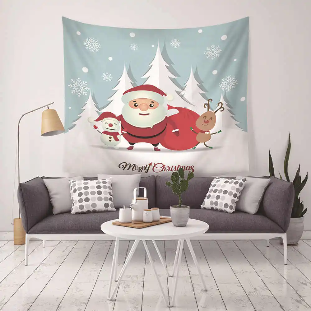 Mandala Tapestry Christmas Marsha Hippie Beach Towel Bohemia Macrame Wall Hanging Blanket Carpet Home Decoration Accessories