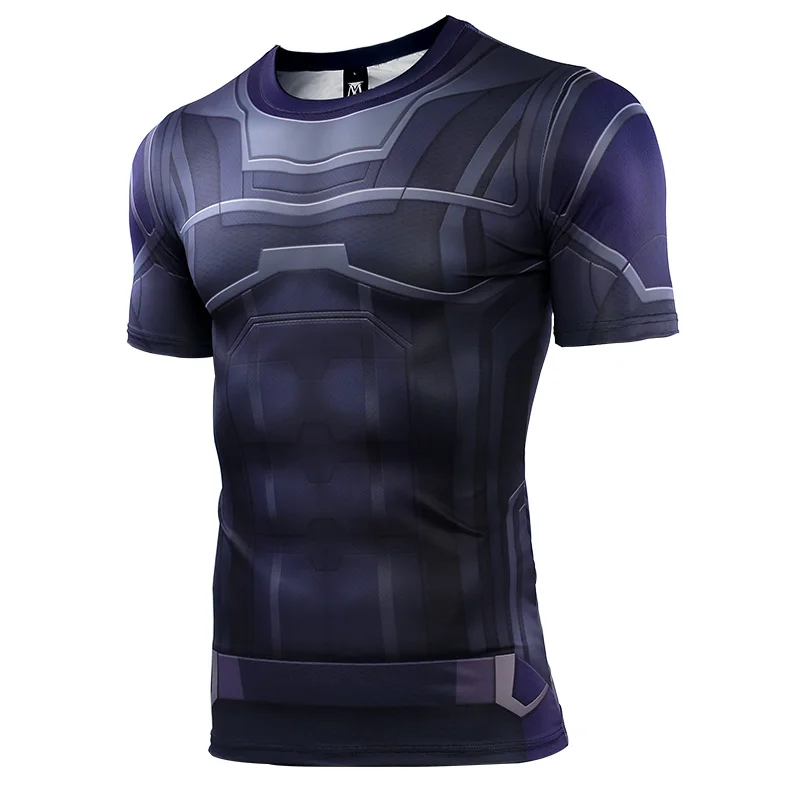 

Avengers Hulk New 3D Compression Shirt Printed T shirts Men Compression Shirt Cosplay Quick-drying clothes For Gyms T Shirts