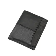 Men's wallets, men's short, casual, vertical, Korean versions of genuine leather wallets, students' wallets, black 831 wallets edconsexportsprivateltd 1463 03 denim black