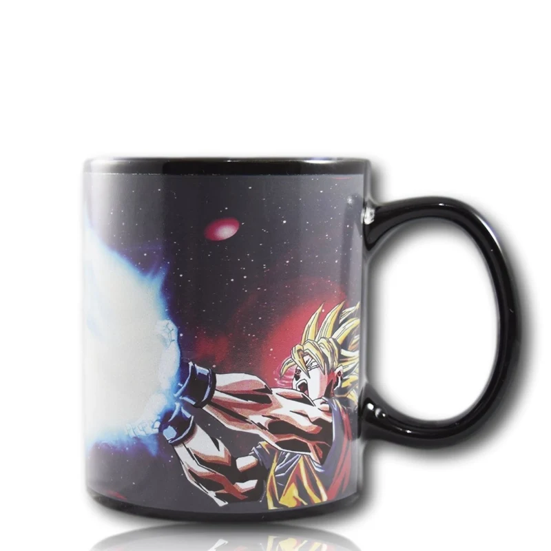 Color Changing Mugs Dragon Ball Z Mug SON Goku Heat Reactive Ceramic ...