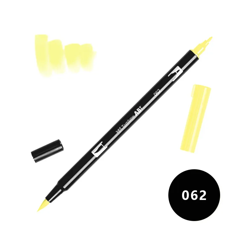 1 шт. цветные художественные маркеры, двойная кисть, маркер, ручка для рисования, манга, маркеры, ручки для дизайна, художественные ручки, школьные канцелярские принадлежности, 96 цветов - Цвет: 062
