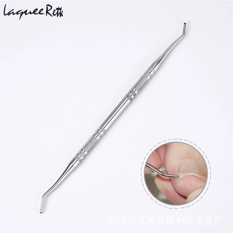 Professional Pedicure Tool Clean Corrector Toe Nail Fixer Correction Foot Nail Care Toe Nail Hook Double Ended Ingrown Toenails Professional Pedicure Tool Clean Corrector Toe Nail Fixer Correction Foot Nail Care Toe Nail Hook Double Ended Ingrown Toenails