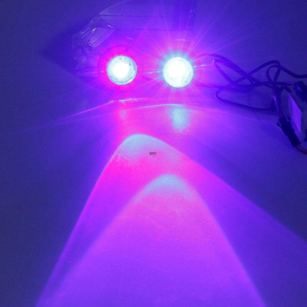 

2 Pcs/Set Car Motorcycle High Power LED Decorative Strobe Flash Brake Tail Light INY