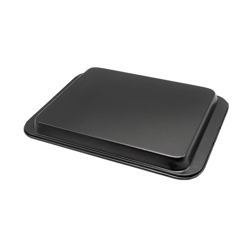 9inch Non-stick Cookies Baking Pan Rectangle Carbon steel Cake Pan Flat Bottom Bread Baking Tray Cookie Bakeware Kitchen Baking Tools  (2)