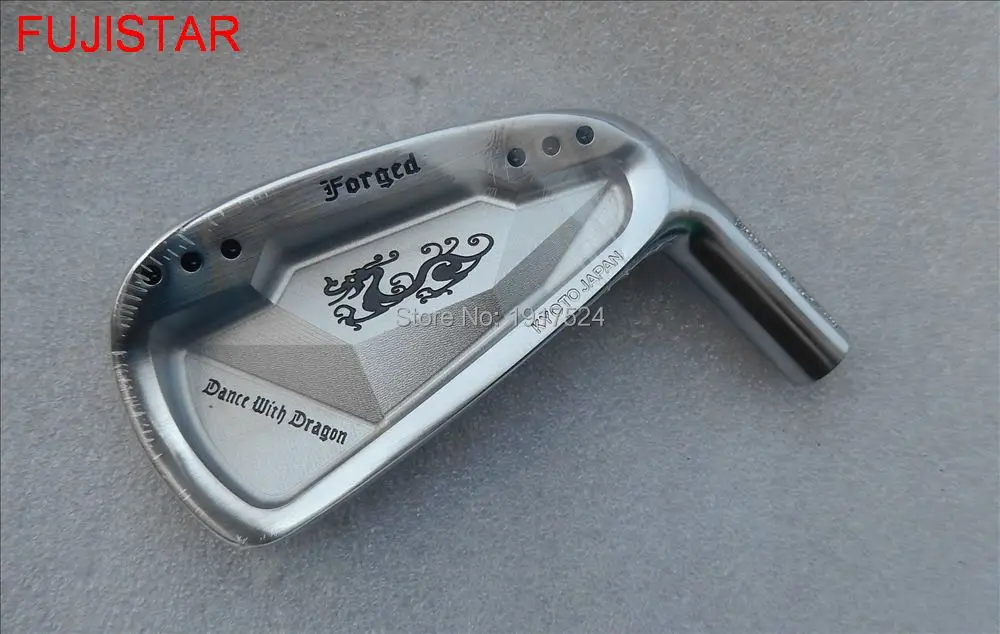 

FUJISTAR GOLF dragon forged carbon steel with CNC cavity golf iron heads #4-#P(7pcs set) silver colour