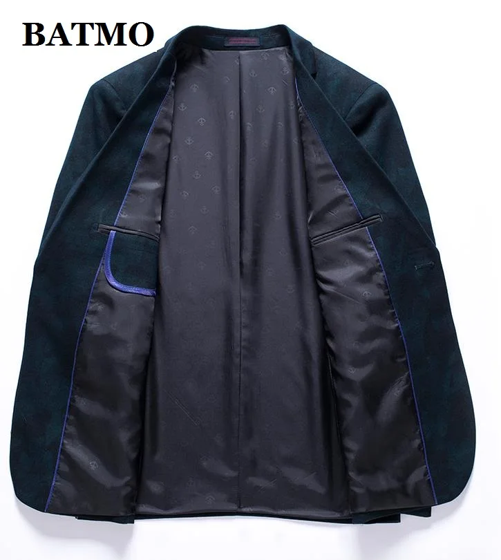 Batmo Новое поступление высокое качество Печатные повседневные Тонкий Блейзер мужские, мужские куртки, большие размеры M-3XL 6643