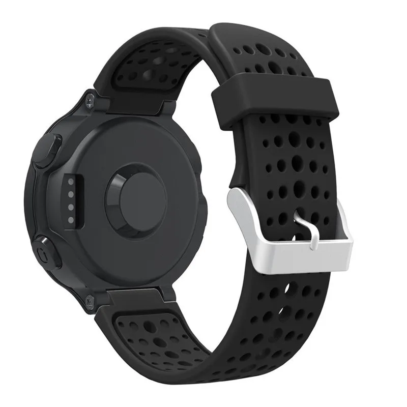 Силиконовый браслет на запястье Сменный ремень для смарт-часов Garmin Forerunner 220 230 235 620 630 735XT 6 цветов