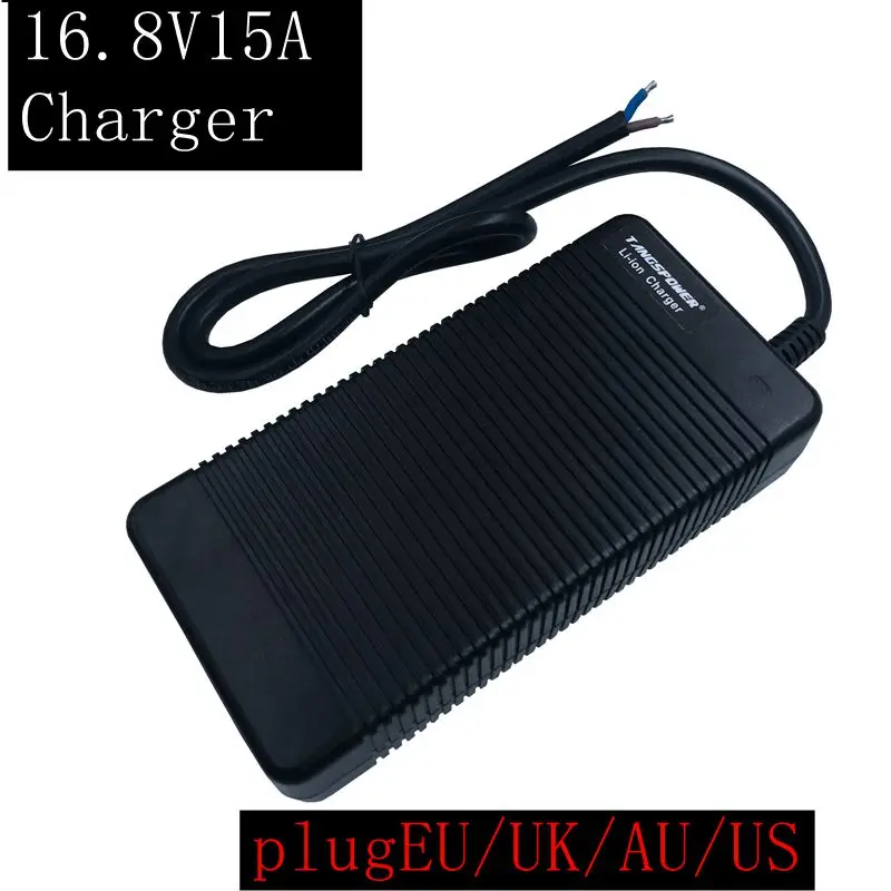 

1 PC best price 16.8v15A LiFePO4 cargador para 4 de 16.8 V de la serie LiFePO4 de la baterнa de 14,4 V cargador inteligente env