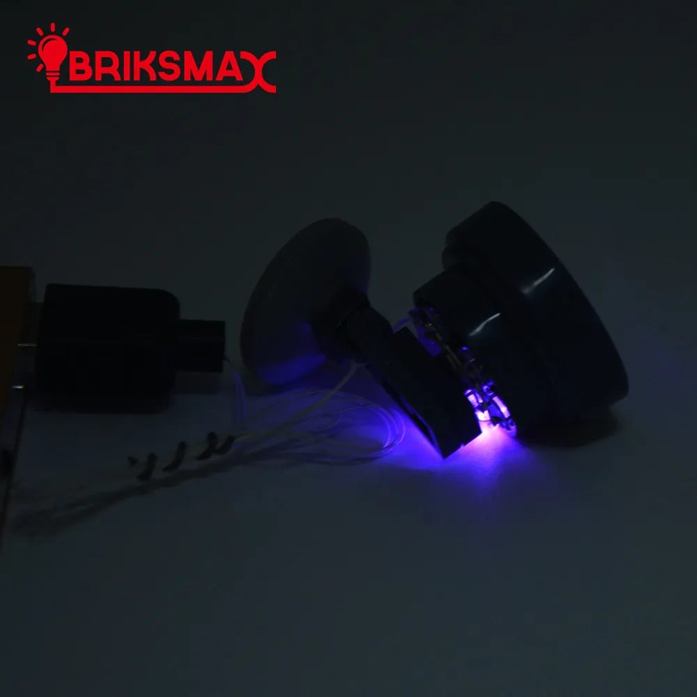 BRIKSMAX светодиодные строительные блоки со светодиодными лампами Красочные