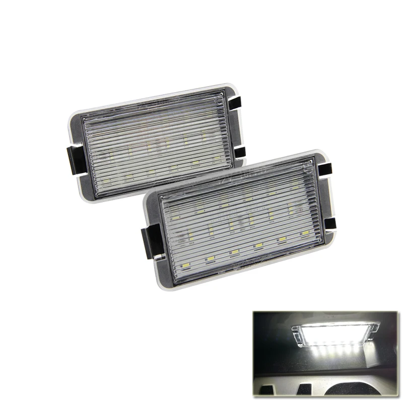 Factory supply 18SMD license number plate font b lamp b font led license plate bulbs for