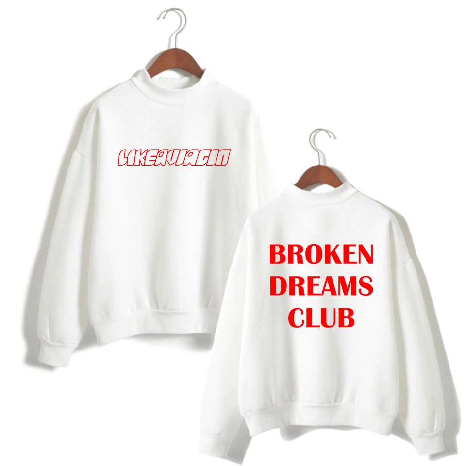Светоотражающая толстовка с капюшоном Broken Dream Club Black Tumblr Inspired эстетика нежный