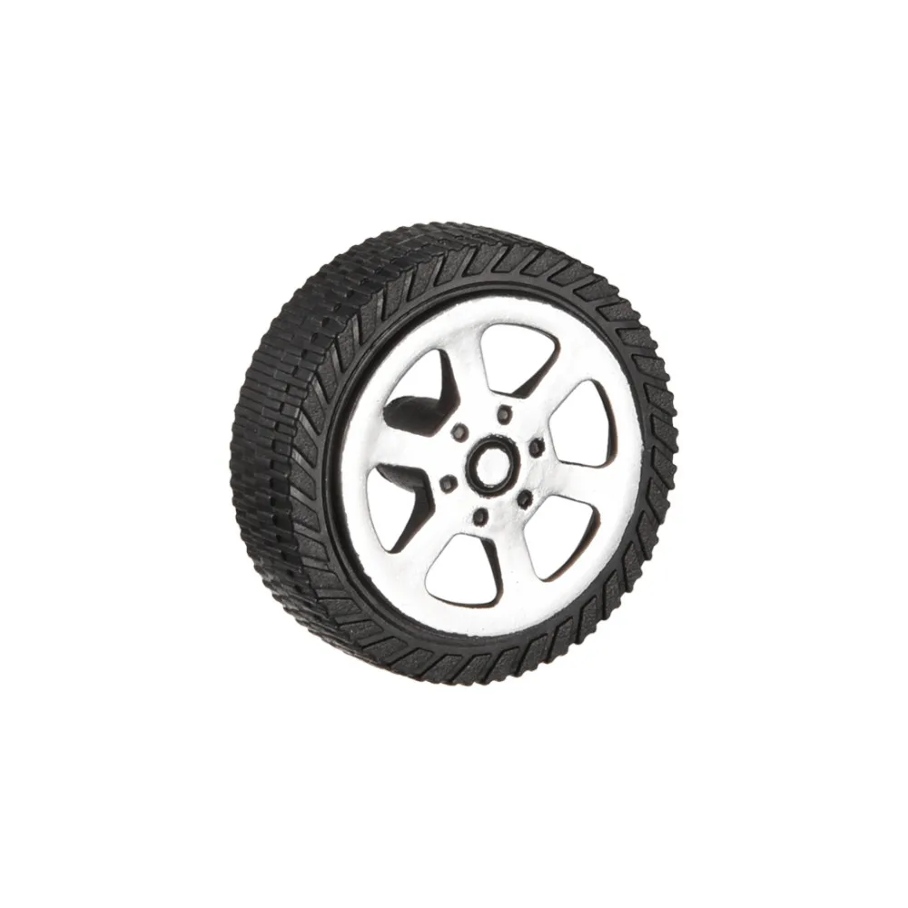 Uxcell High Quality 2mm Inner Hole Plastic RC Remote Control Airplane DIY Assessories 25.5x8mm 26x7mm Toy Car Wheel 25.52A 262A