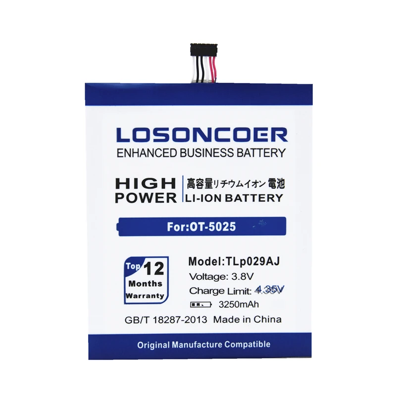 TLp029AJ Battery For Alcatel OneTouch Pop 3 5.5  OT-5025 OT-5025D Battery (3)