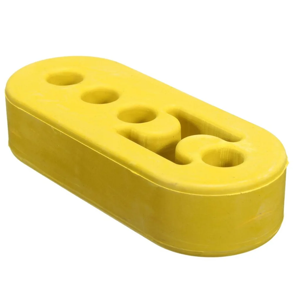 2pcs Universal Car Rubber Exhaust Hanger Pipe Mount Mounting Bracket