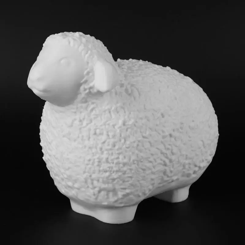 

New Rechargeable 3D Print Sheep Night Light LED Lamp RC Switch USB Charging Bedroom Bookcase Night Light Home Decor Creative G