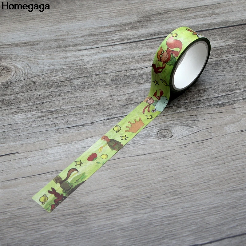 

Homegaga Little prince cartoon anime kids funny Washi diy Scrapbooking Adhesive Paper Masking Tape Printed Pattern sticker D1980