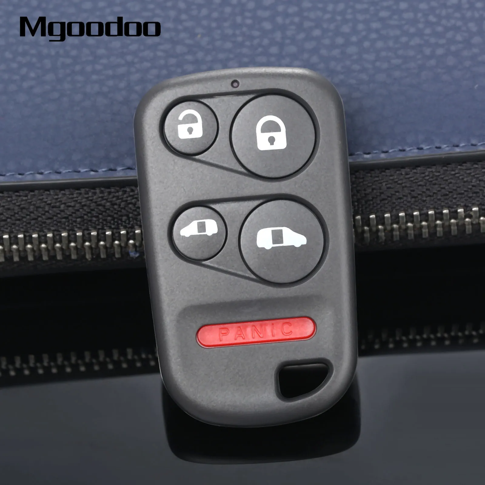Mgoodoo 5 кнопки дистанционный автомобильный брелок для ключей с кожаной крышкой чехол для Honda Odyssey 2000 2001 2002 2003 2004 авто Замена Чехлы для автомобиля