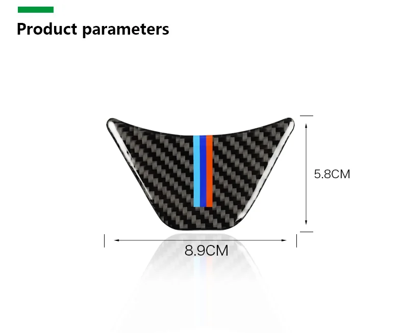 Скорости полета для BMW X1 F48 углеродное волокно рулевого колеса автомобиля наклейки M Sport для 1 серии F52 F45 F46 аксессуары для стайлинга автомобилей