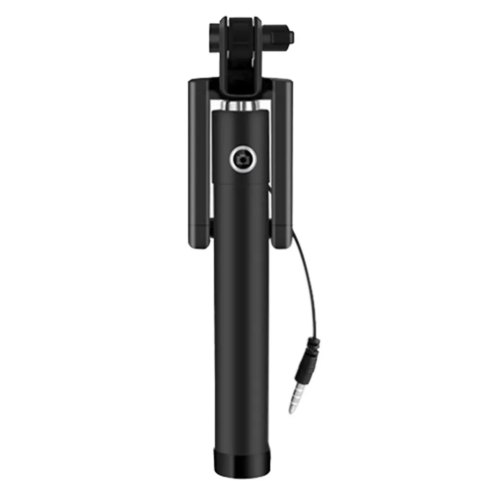 

Advanced 2018 New Selfie Sticks 19cm-120cm Portable Extendable Monopod Self-Pole Handheld Wired Selfie Stick For iPhone