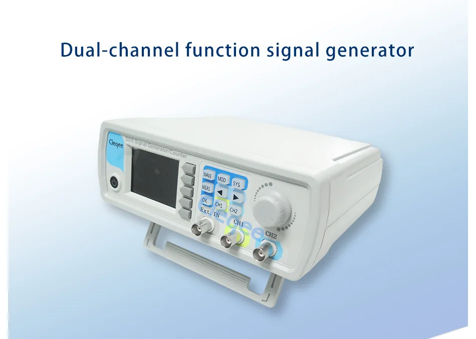 Cleqee JDS6600-15M JDS6600 серия 15 МГц цифровой контроль двухканальный DDS функция генератор сигналов частотомер произвольный