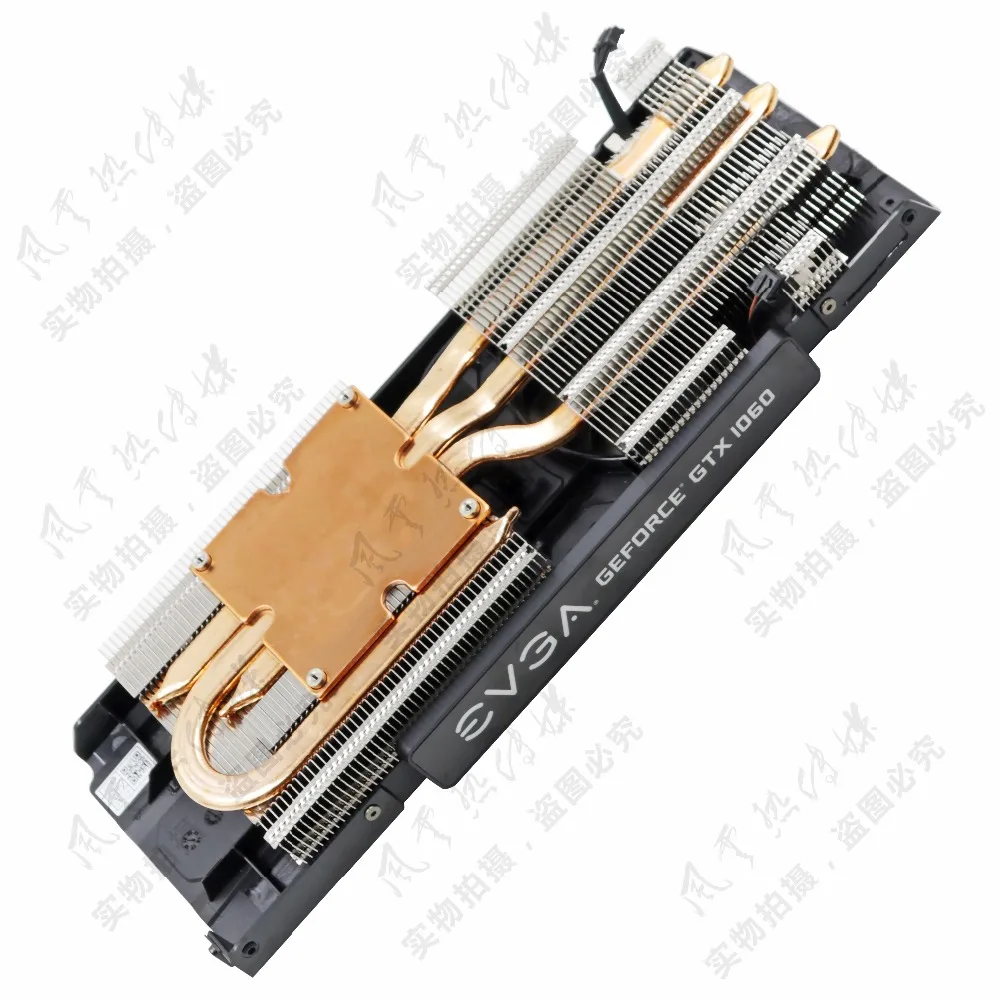 Новый оригинальный радиатор для видеокарты EVGA GTX1060 ACX3.0 с лампой faith совместимый