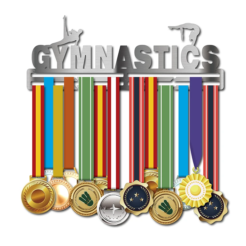 Best Type Gymnastics Medal Hanger Made By Metal Holder For 32~45 Received Awards 