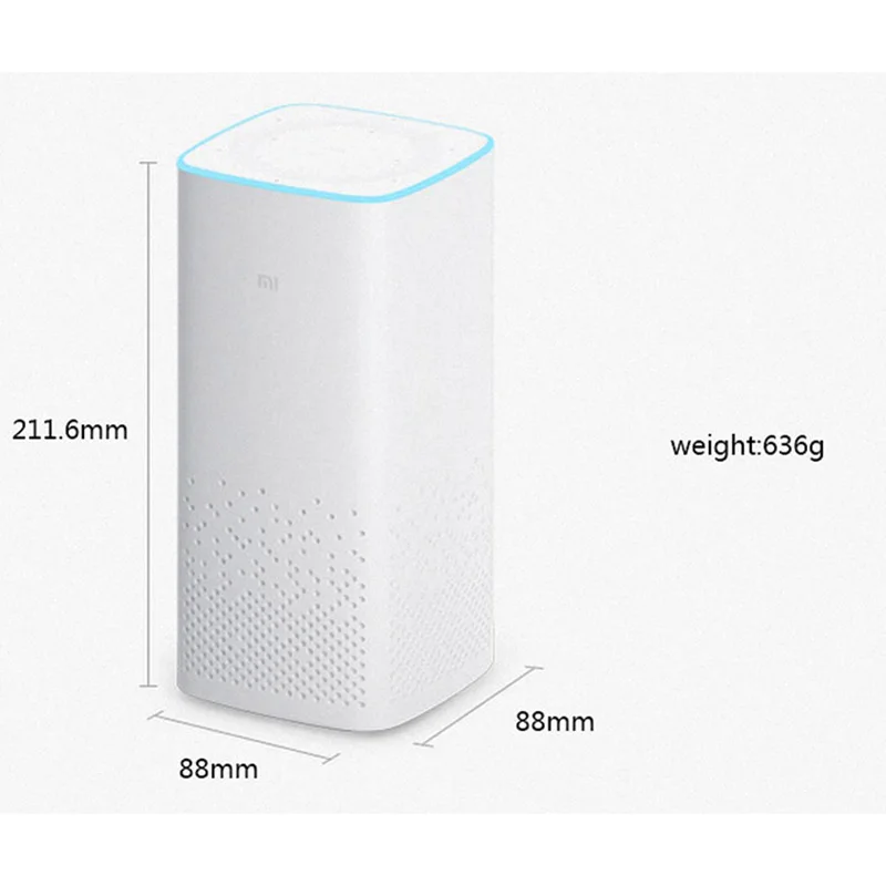 Оригинальный Xiaomi AI смарт динамик Портативный Bluetooth голосовой с дистанционным