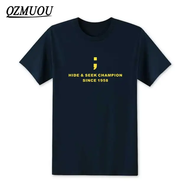 hide and seek champion t shirt
