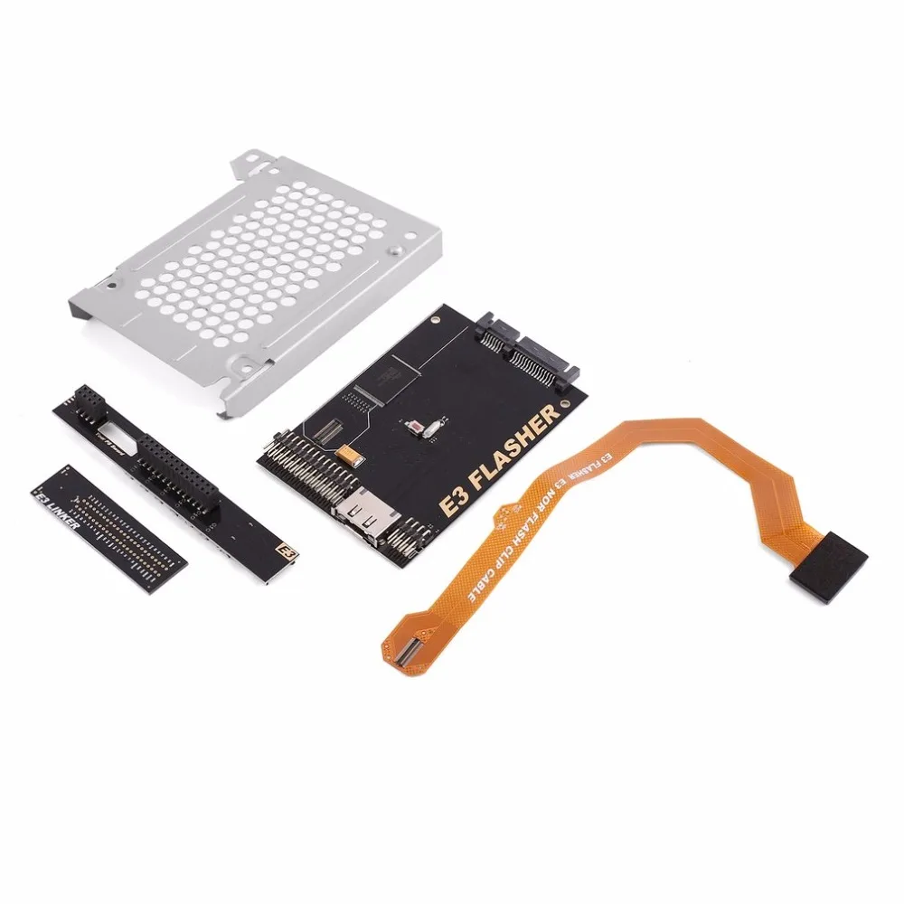 

1 Sets E3 Nor Flasher Host Paperback Edition Downgrade Tool 16M Memory Board Console Paperback DIY Tool Kit For PS3