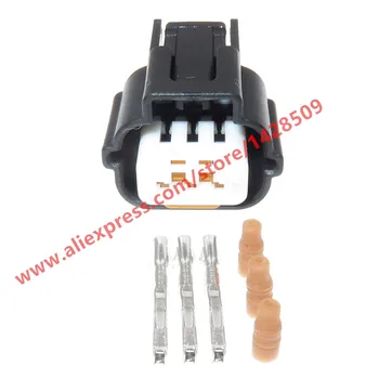 

10 Sets 3 Pin Automotive Electrical Female Plug Waterproof Auto Connector With Terminal For Mitsubishi PK605-03027