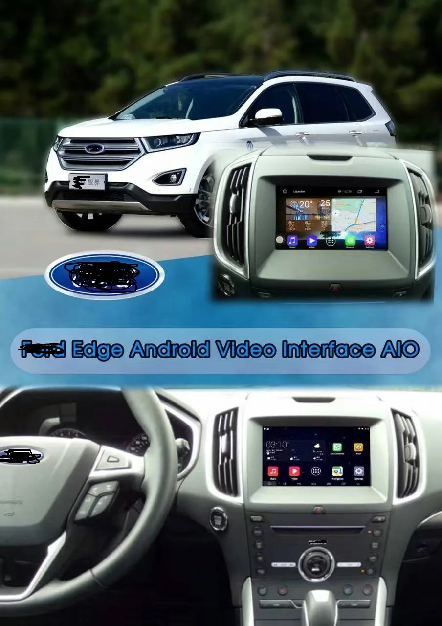 Android 5.1 interface for FORD SONY 3in Vehicle GPS from