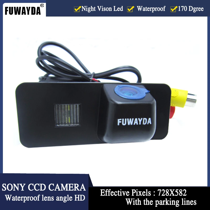Автомобильная камера заднего вида FUWAYDA беспроводная SONY CCD для VW Volkswagen PHAETON/SCIROCCO/GOLF