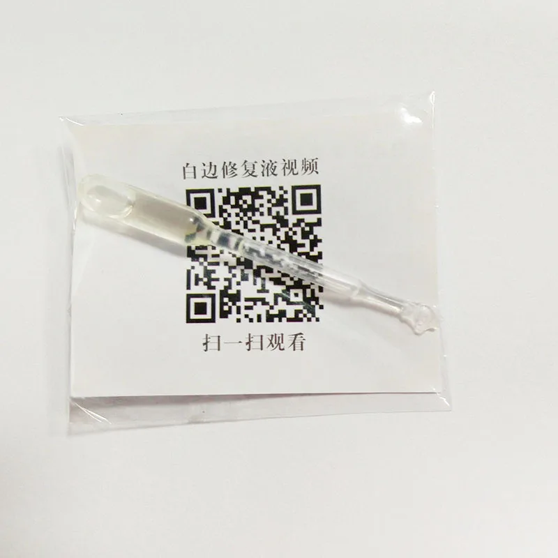 5pcslot Tempered Glass White Edge Revising White Border Eliminate Liquid For iPhone Xiaomi for huawei honor 8c Screen Protector (4)